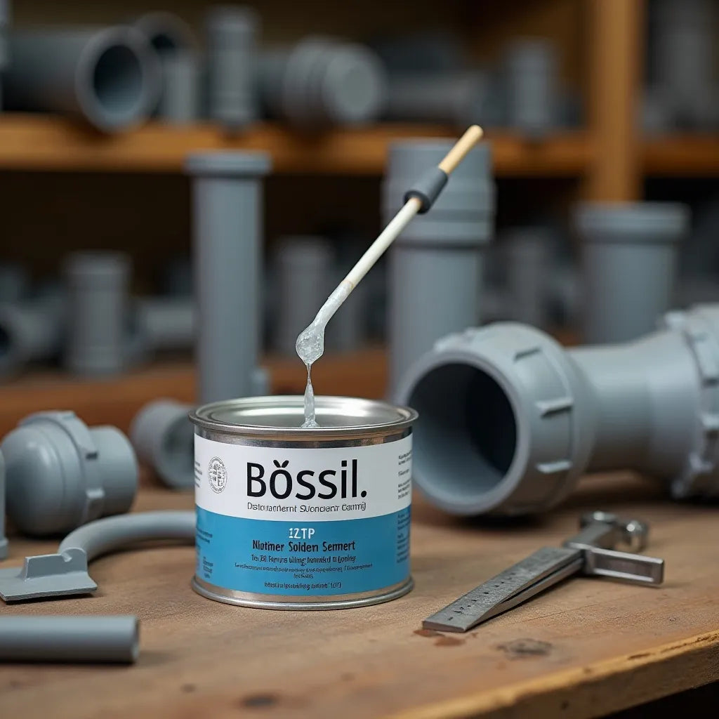 Bossil Heavy Duty Solvent Cement 473ML BS-512TP | Transparent | Carton of 24