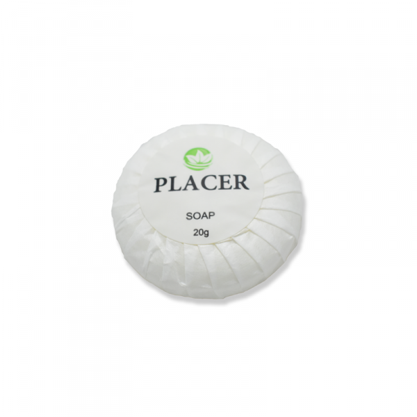 Placer Hotel Soap | 20g Round Bar | Hospitality Guest Amenity