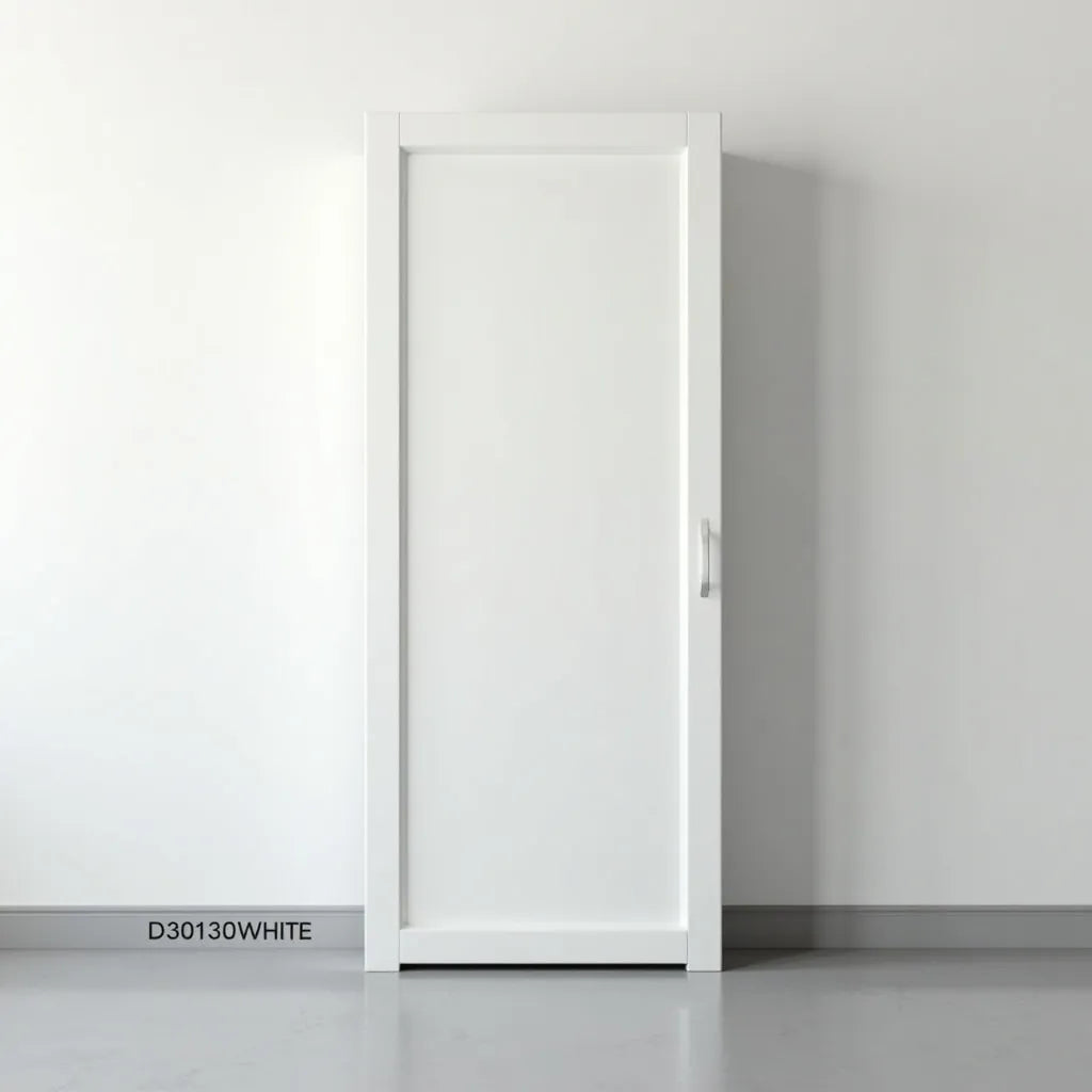 D30130WHITE - Flat Panel Interior Door | Matte White