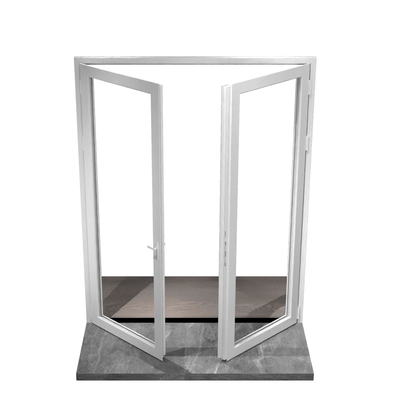 Aluminium Glass Door Flip-Up 596 x 697mm