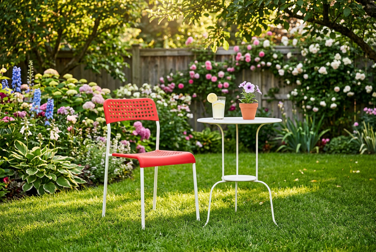 Dotty Chair Backyard