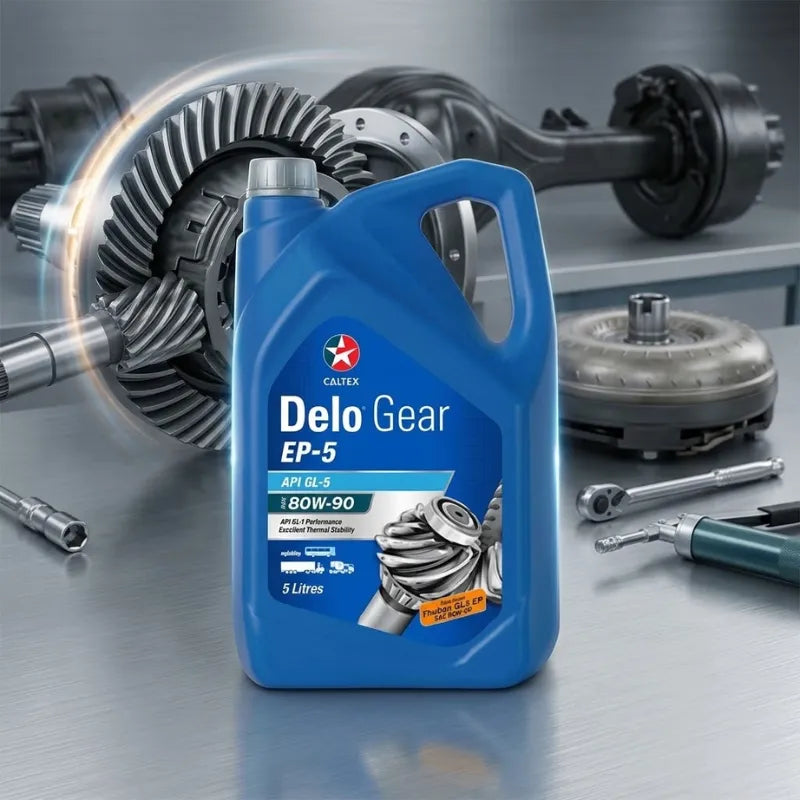 Caltex Delo Gear EP-5 80W-90 Gear Oil 5L