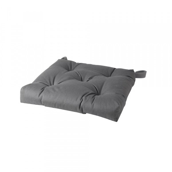 Malinda Chair Cushion | Grey | 40 × 38cm | 7cm Thick