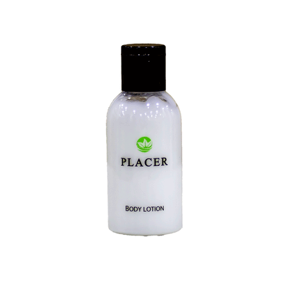 BODY LOTION FLIP TOP ROUND BOTTLE 55ML - PLACER 50X200 CTN