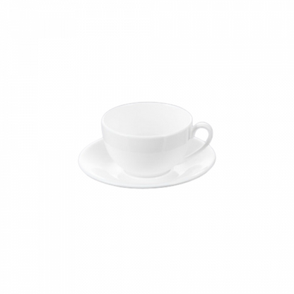 Wilmax Porcelain Tea Cup & Saucer – 250ml | WL-993000
