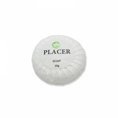 Placer Hotel Soap | 20g Round Bar | Hospitality Guest Amenity
