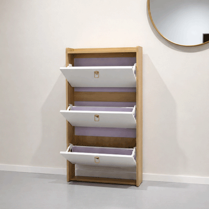 SHOE CABINET WOODEN 60 X 24 X 107MM