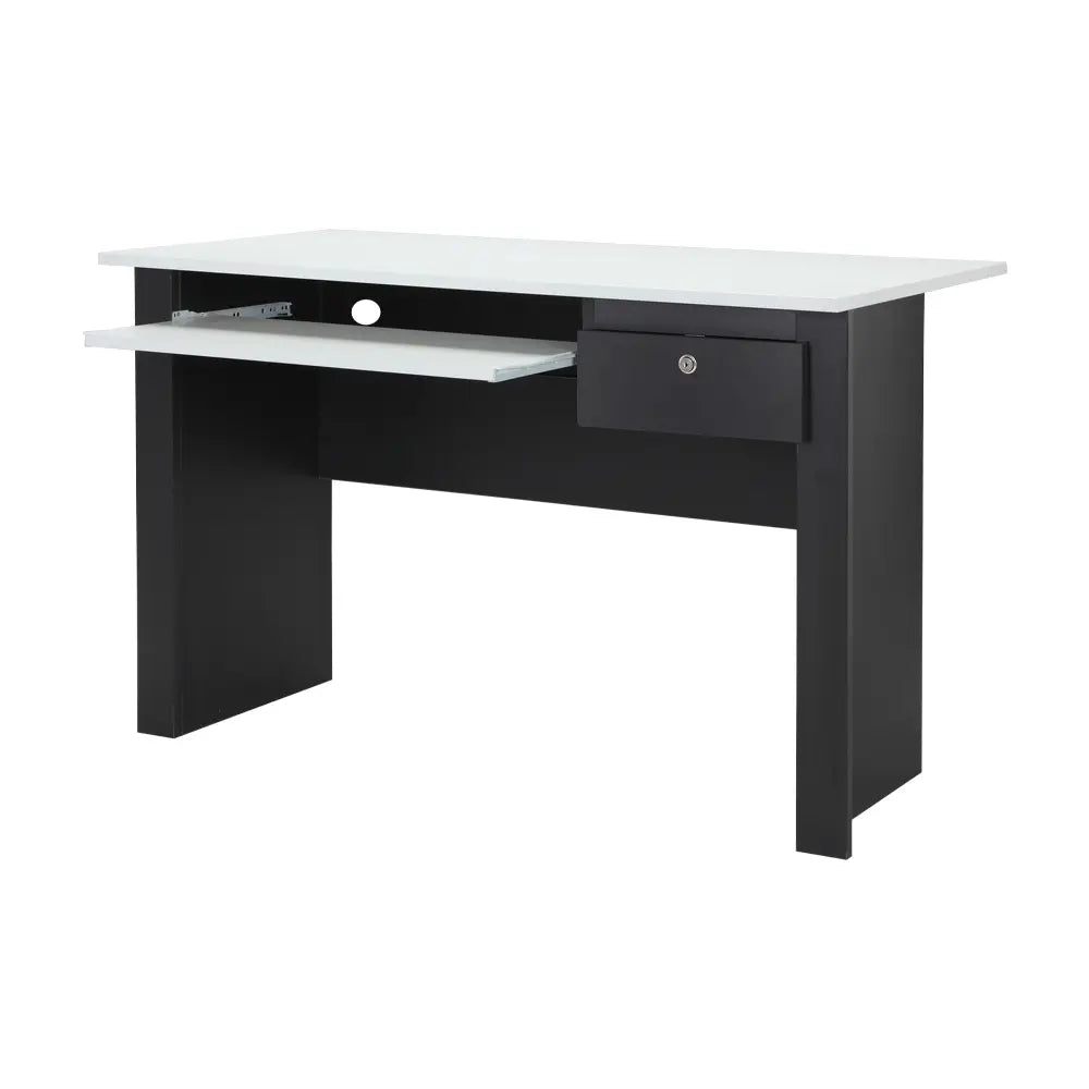 H-LARA PLUS COMPUTER TABLE 120CM. BK/WT