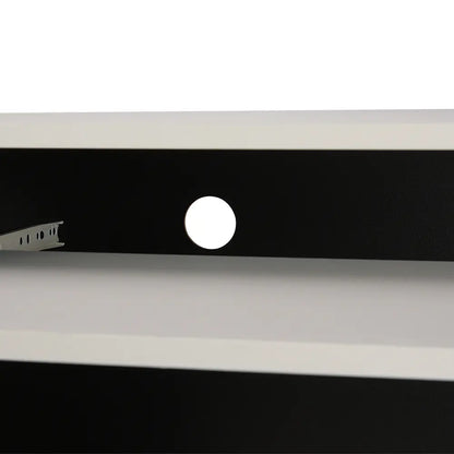 H-LARA PLUS COMPUTER TABLE 120CM. BK/WT