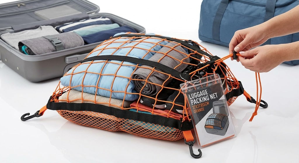 Luggage Packing Net 37×37×55cm | Orange