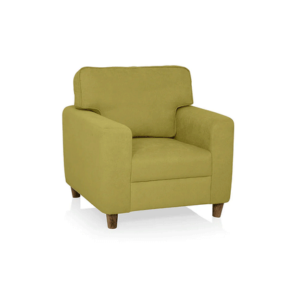 Duroflex Sofa Utopia Green Fabric 1 Seater