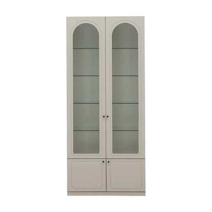 Serene Show Cabinet 100cm – Beige
