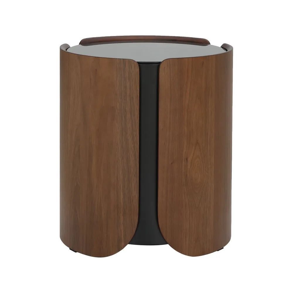 Rive Side Table 45cm – Walnut