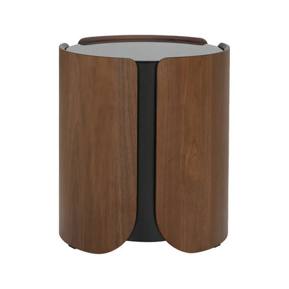 Rive Side Table 45cm – Walnut