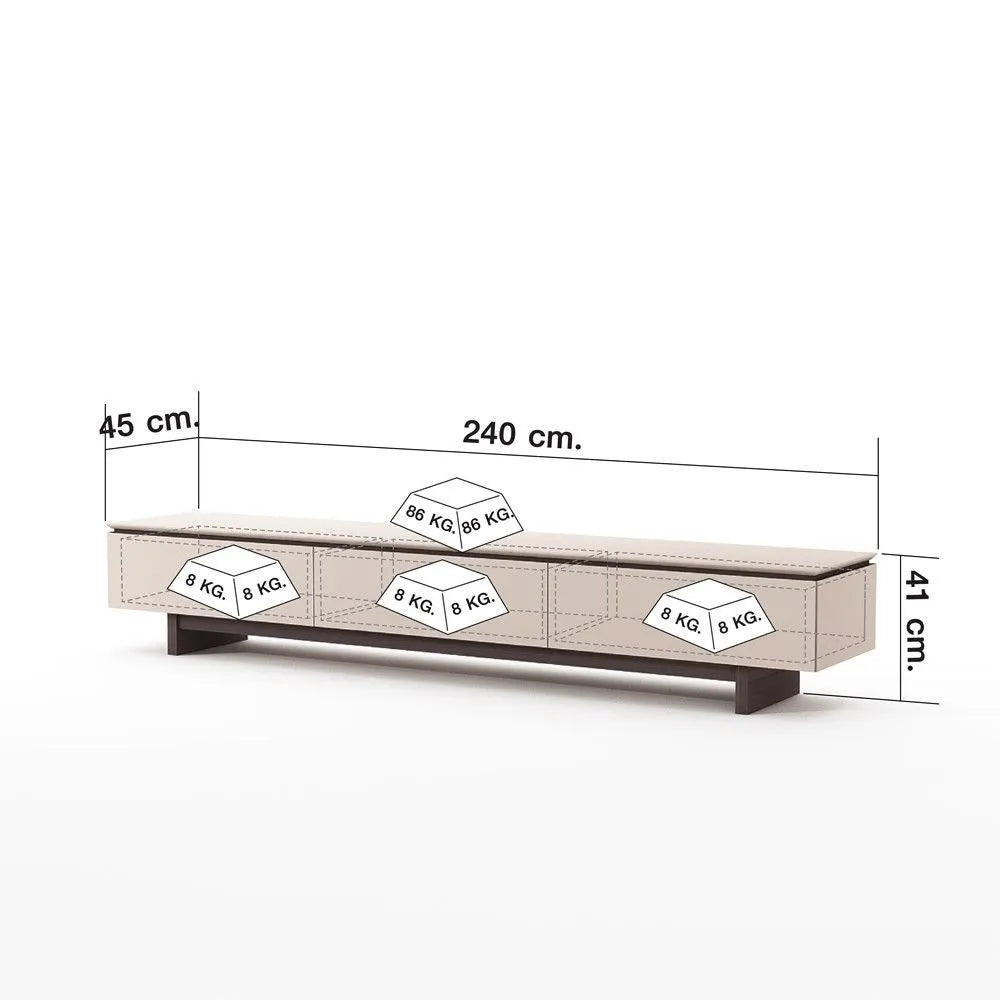 CLOUD TV CABINET 240 CM. BE