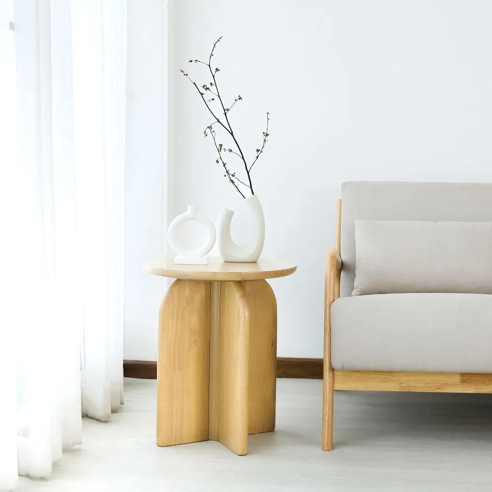 Aomori Side Table 45cm – Natural Oak