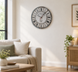 WALL CLOCK 1-7 CLKDJ 30-CM MIX CLOUR