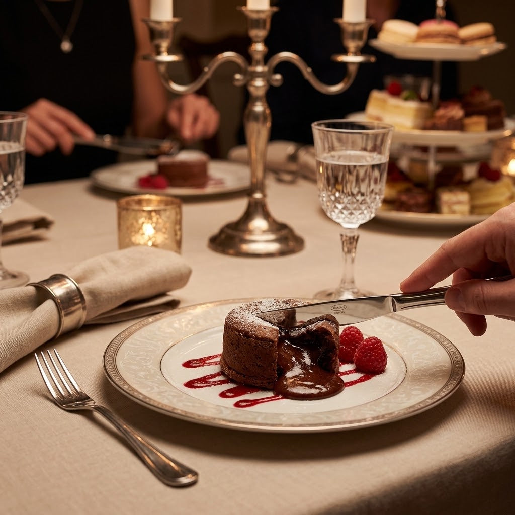 Royal Steel Dessert Knife