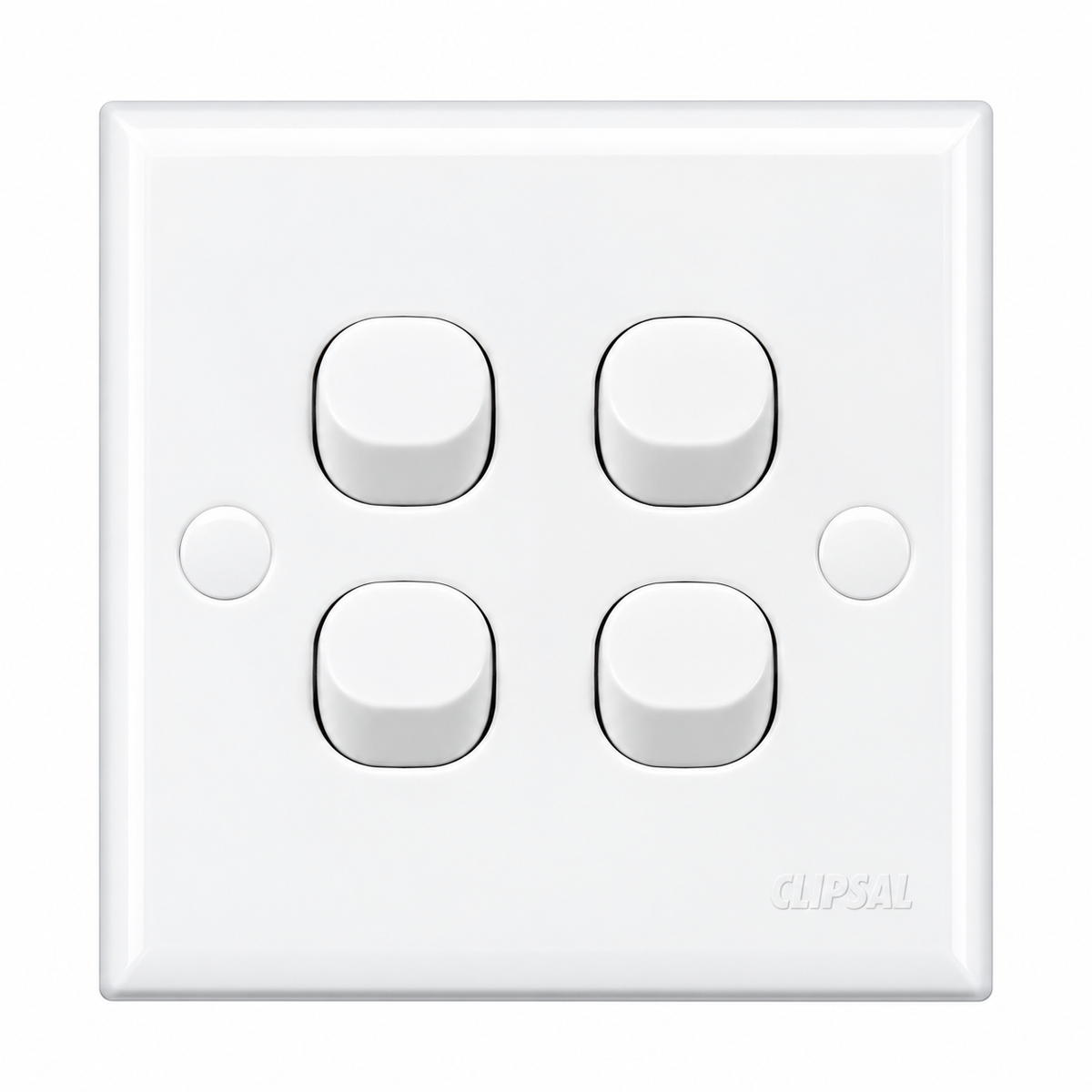 Clipsal 4-Gang 1-Way Switch