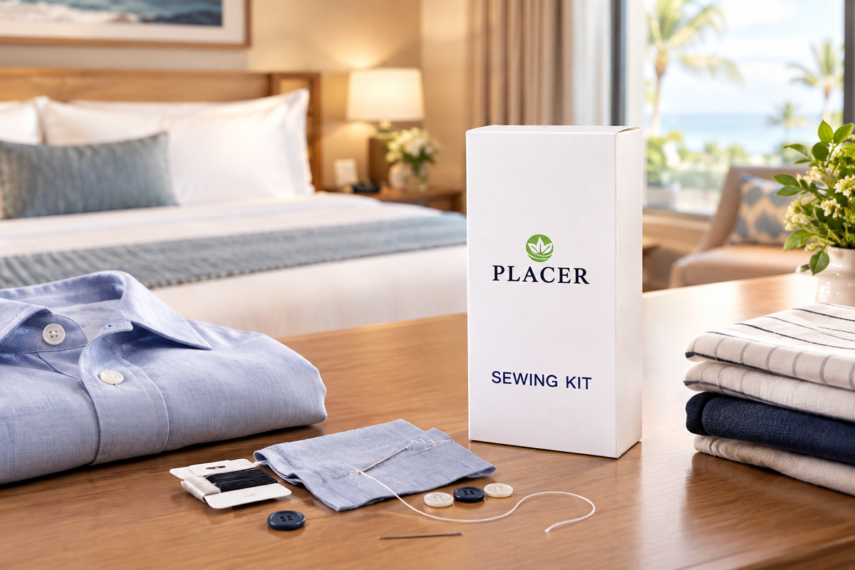 PLACER Sewing Kit – Hotel Amenity