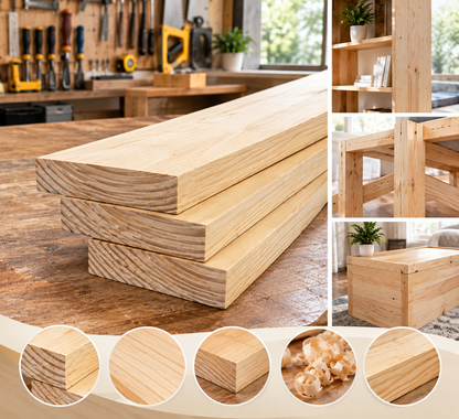 Treated Pine Timber 50 x 200 x 5950mm – Termite Resistant