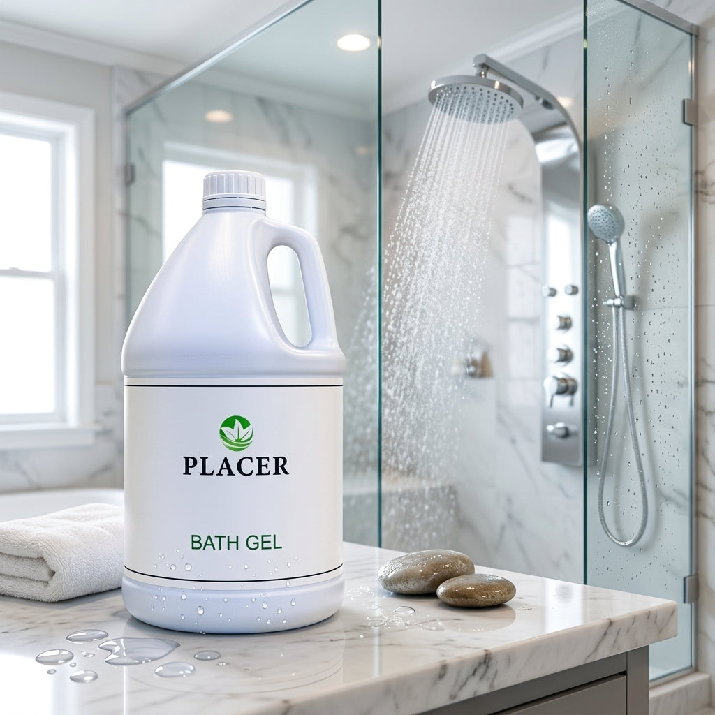 Bath Gel Gallon White Color 3.75 LTR-PLACER