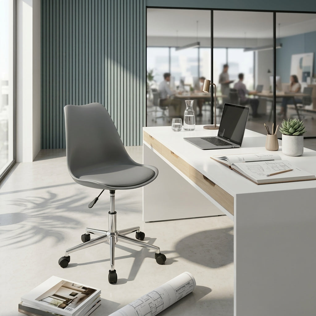 RAMI OFFICE CHAIR LB GY