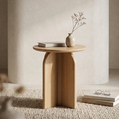 Aomori Side Table 45cm – Natural Oak
