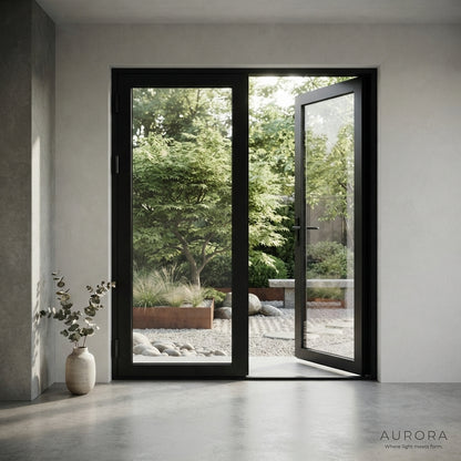 ALUMINIUM GLASS DOOR 446X697