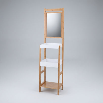 ELVITA 3 TIERS STORAGE RACK W/MIRROR NA