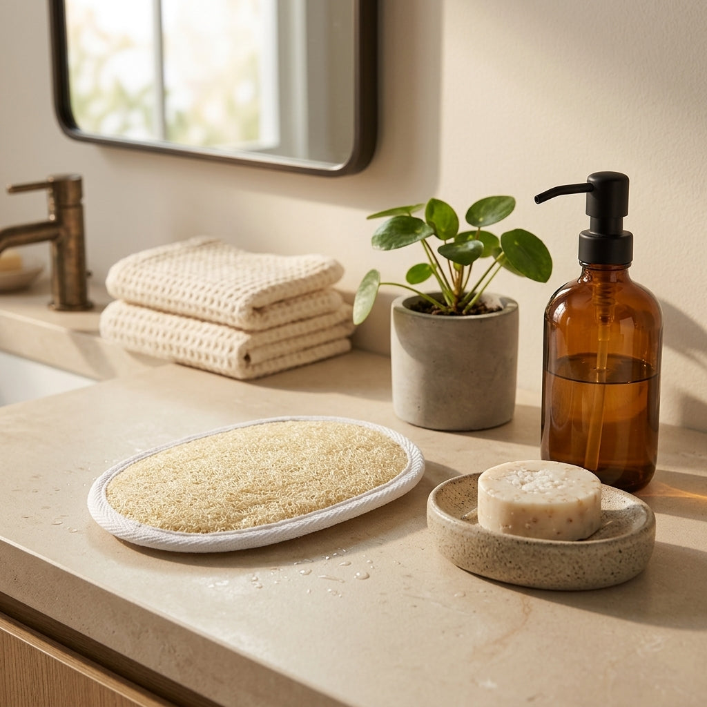 Placer Loofah Bath Pad