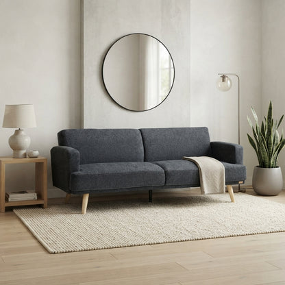 HANA FABRIC SOFA BED 3 S DGY