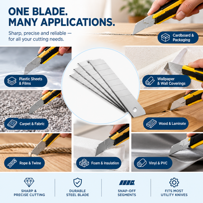 Big Cutter Blade YX-127 1"×5" – 10 Pcs Tube