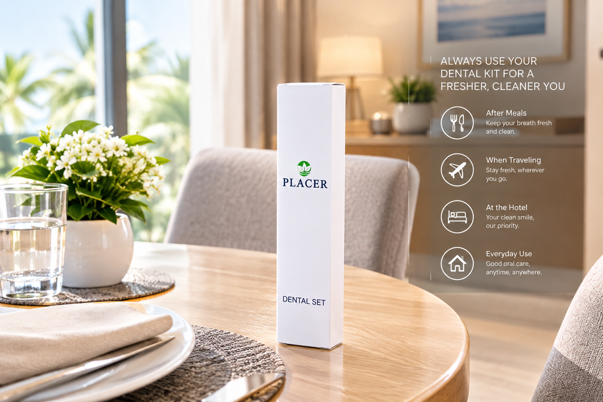 PLACER Dental Set – Premium Hotel Amenity