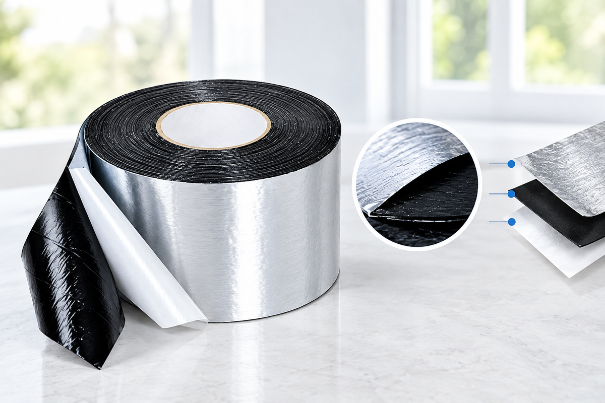 Flash Band 2" x 10Mtr Roll – ZAT Self-Adhesive Waterproofing Tape