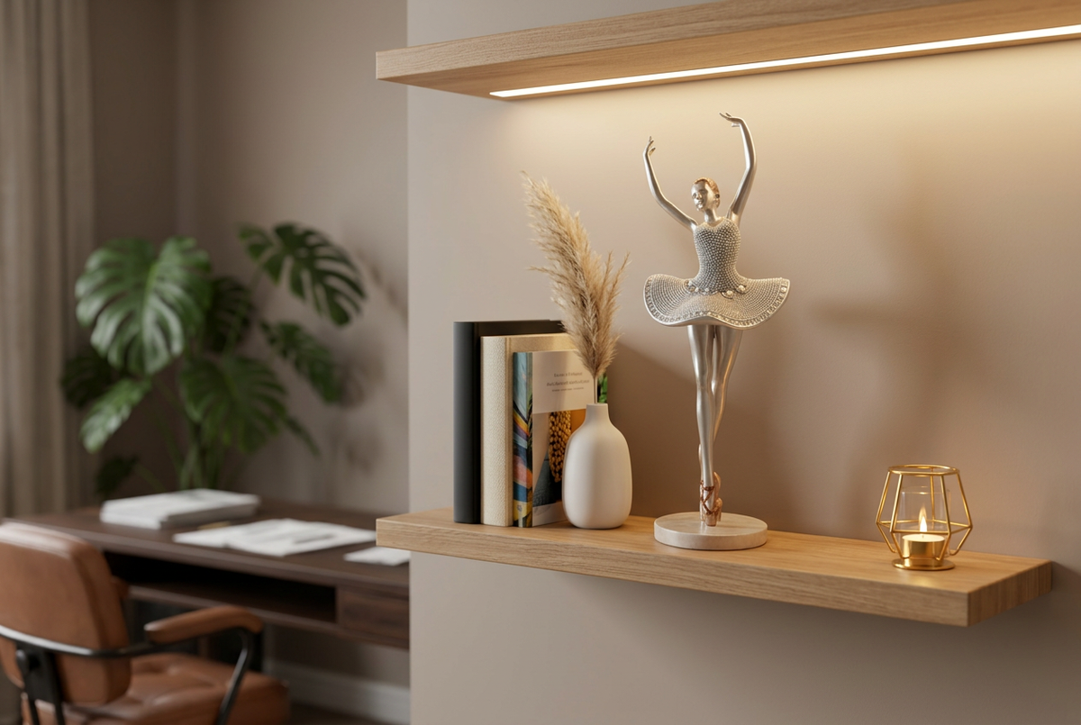 Ballerina Sculpture Shelf