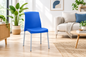 Blue Stacking Chair – Living Room