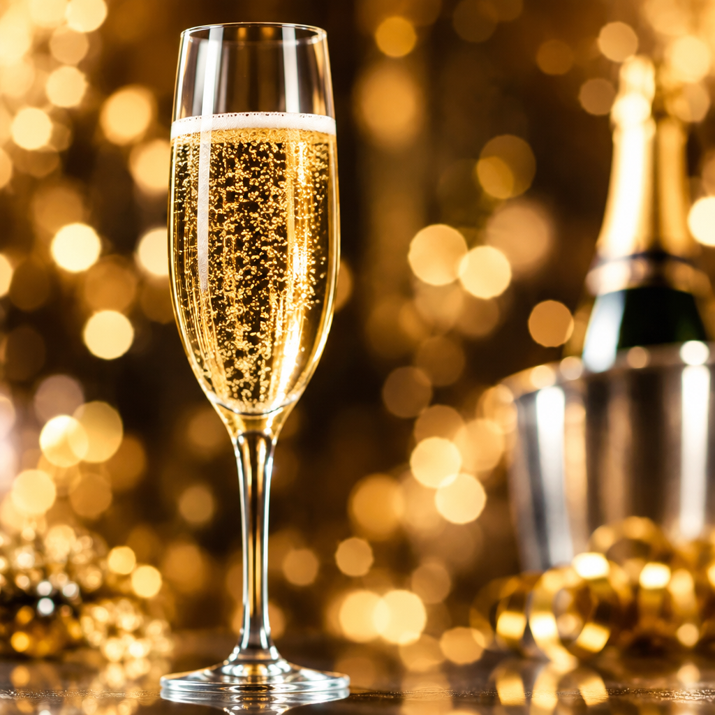 Champagne Flute Advertising