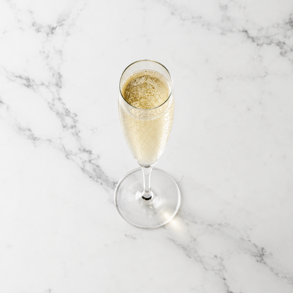 Champagne Flute Simple Showcase