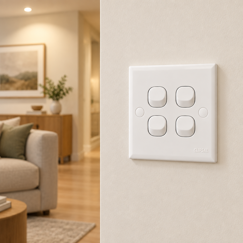 Clipsal 4G 1W Switch — In-Home Lifestyle