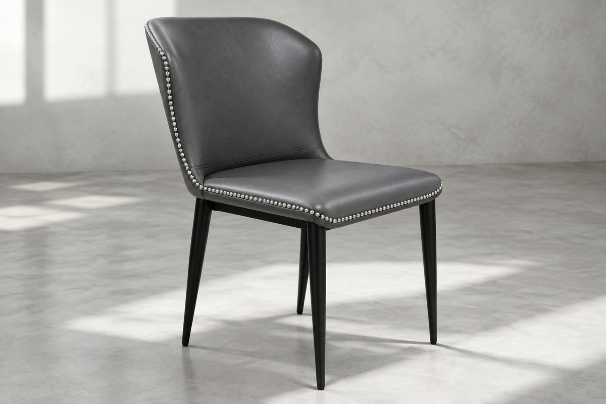 Dark Gray Dining Chair