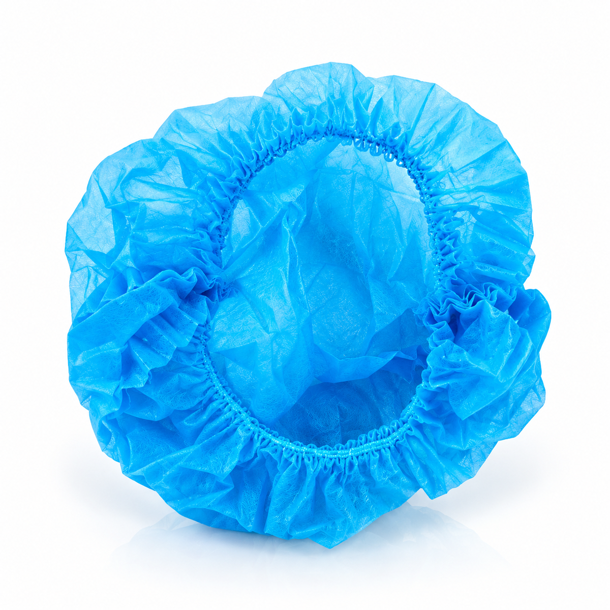 Disposable Hair Cover | Non-Woven Bouffant Cap | Blue