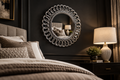 Elegance Mirror – Moody Master Bedroom