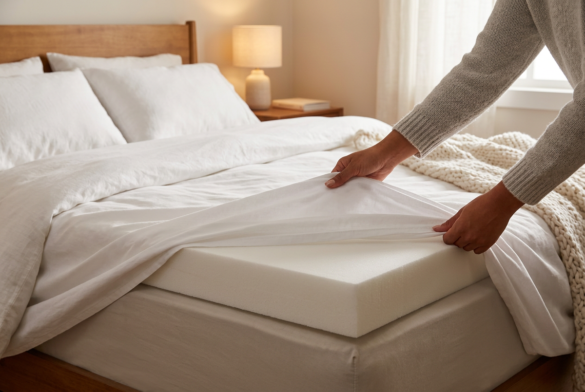 Foam Sheet Mattress Topper Use