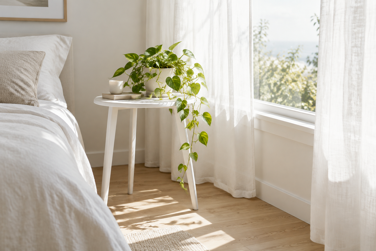 Heka Side Table - Window Scene