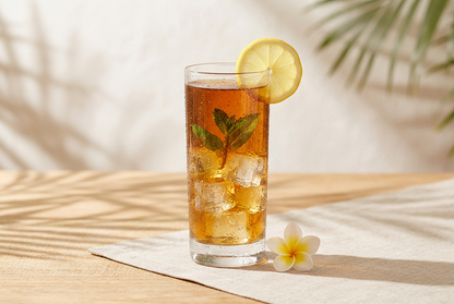 Long Drink Glass Iced Tea Tropical
