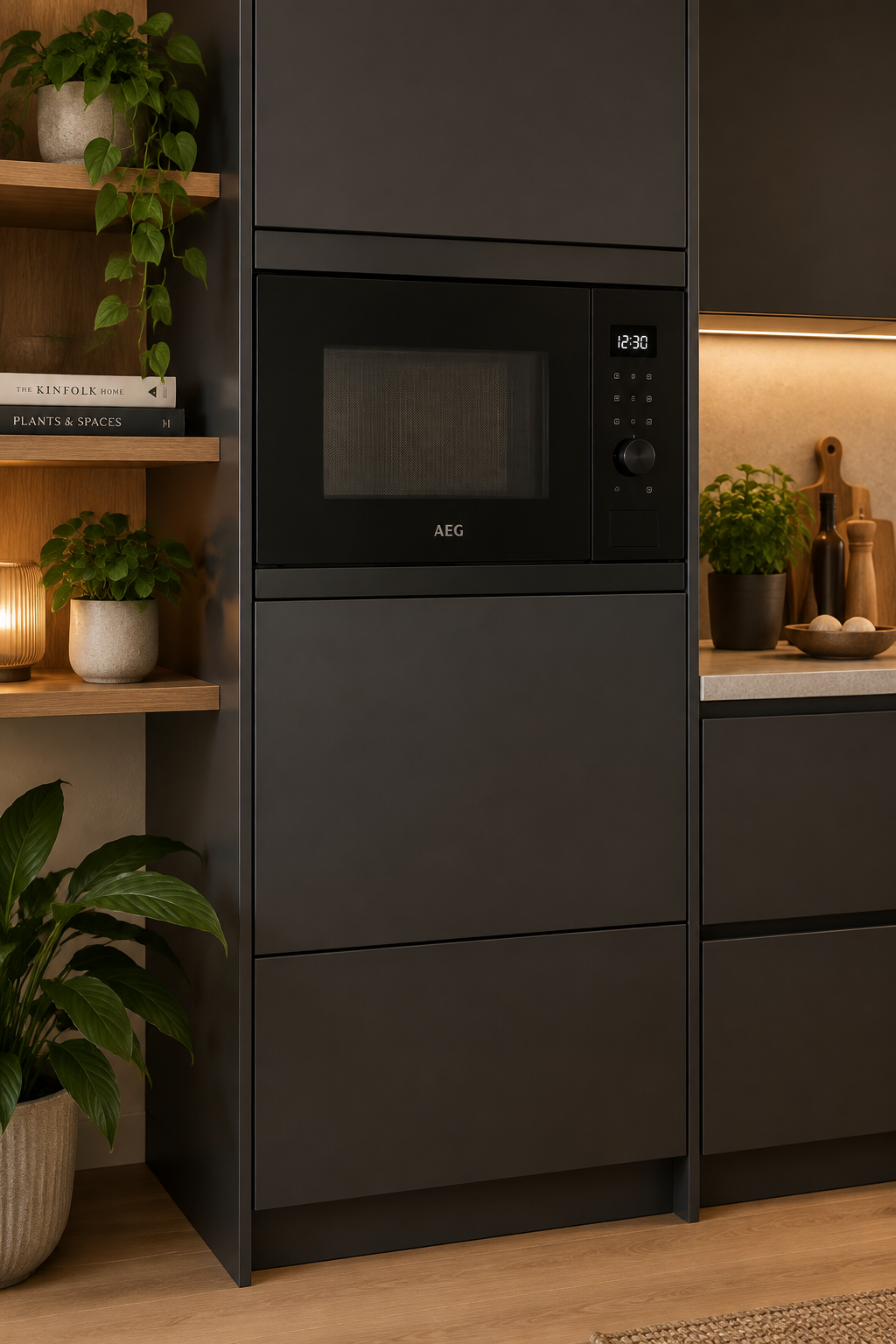 Midea Built-In Microwave — Eye-Level Placement