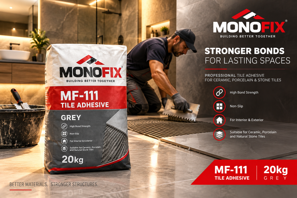 MONOFIX MF-111 Tile Adhesive Ad