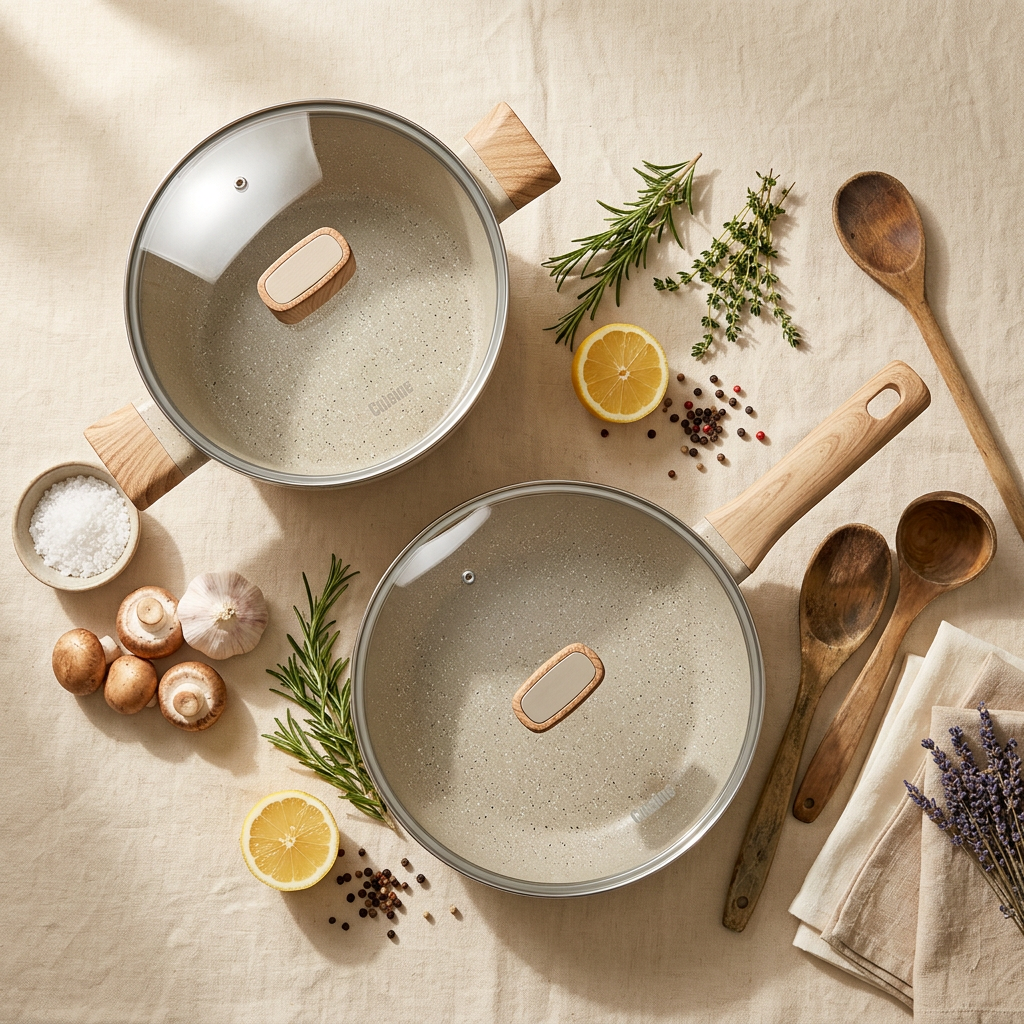 Nitthar Cookware Flatlay