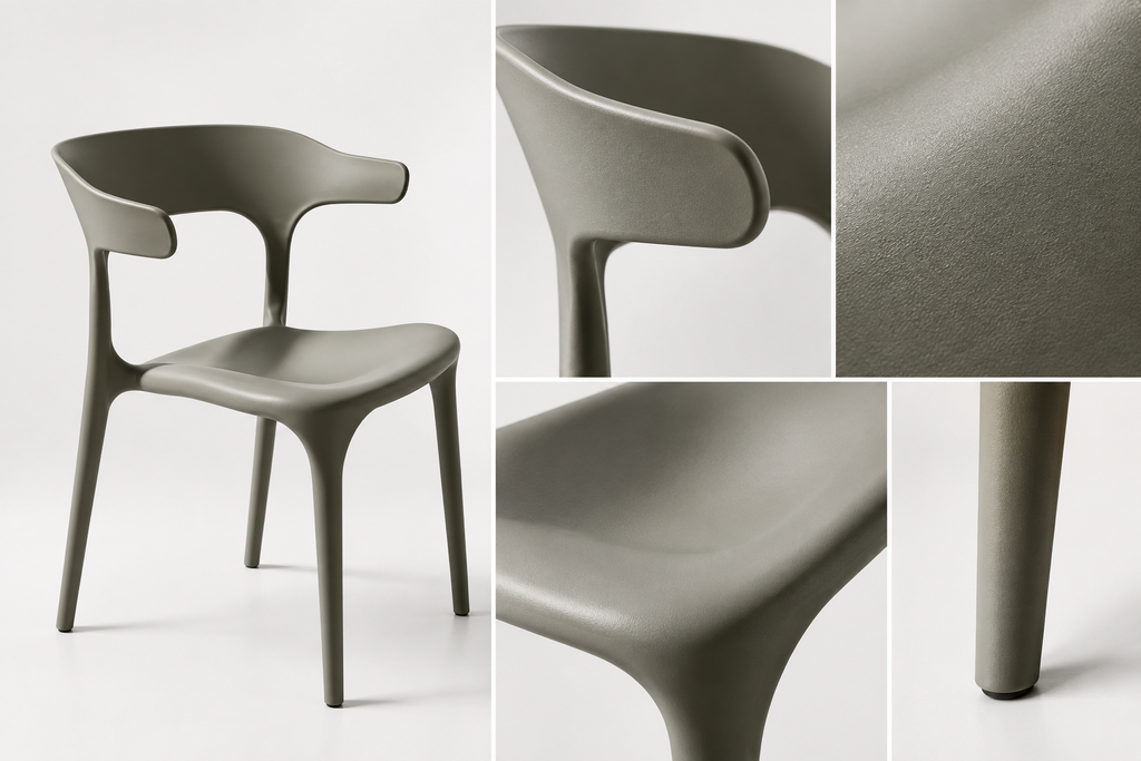Nordic Dining Chair - Material Quality Detail